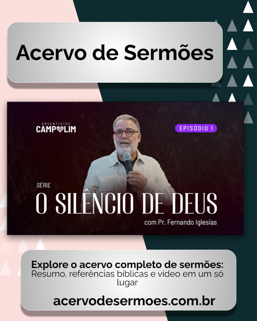 O Silêncio de Deus — Pr. Fernando Iglesias