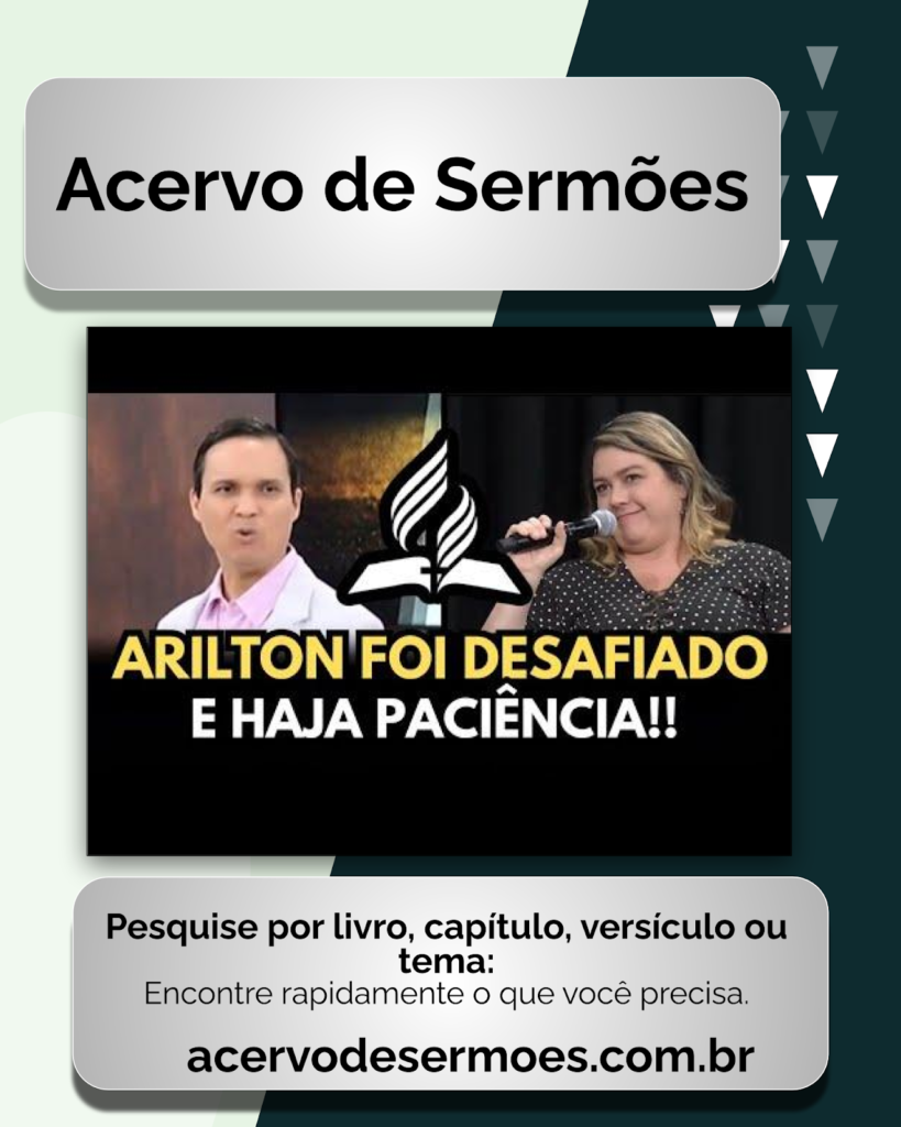 Ela Fez Perguntas Estranhas — Pr. Arilton Oliveira