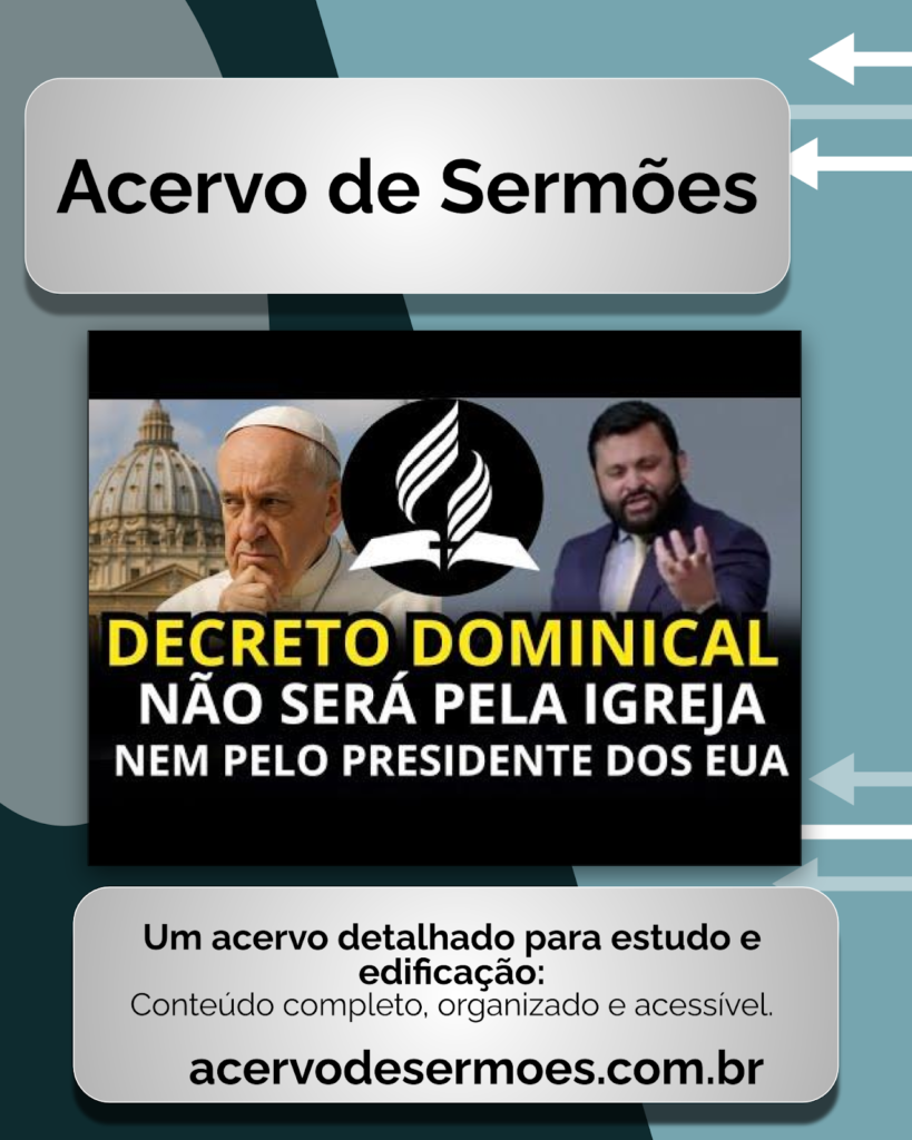 Decreto Dominical — Pr. Manolo Damásio